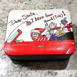 Brighton Dear Santa I Have Been Good-Ish Jewelry Box Travel Case